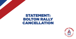 Bolton Event Cancelled